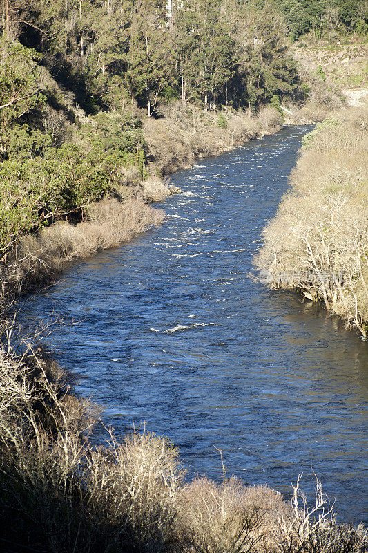 河Sil峡谷，Ribeira Sacra，加利西亚，西班牙。